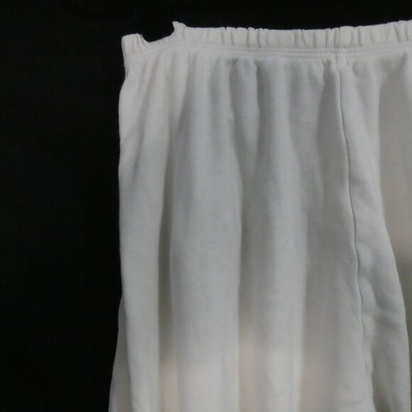 PJ MAMMA | large | Ivory Elastic Waist Tapered Sweatpants With Pockets - Picture 10 of 16